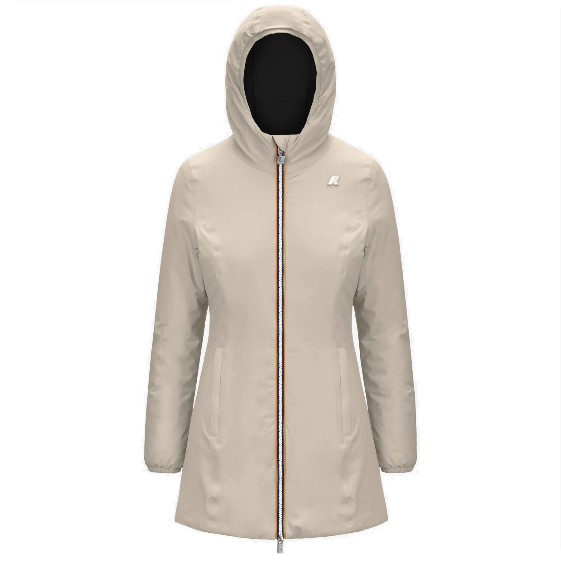 Куртка Ж K-Way Denise St Warm Double Beige G Black P