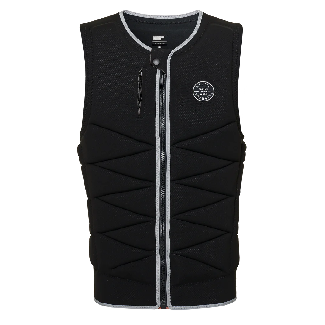 Жилет водный Mystic Outlaw Impact Vest Fzip Wake Black