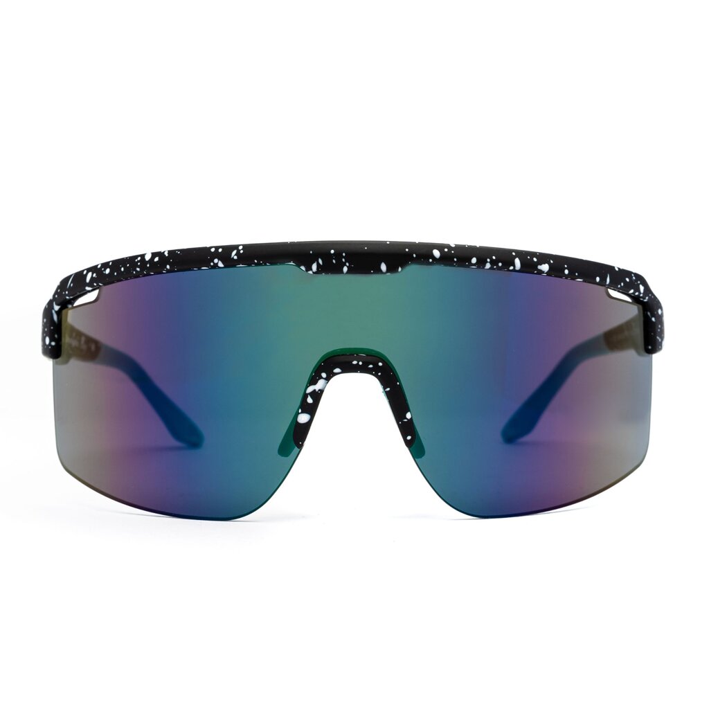 Очки Horsefeathers Scorpio Black Splash/Mirror Green