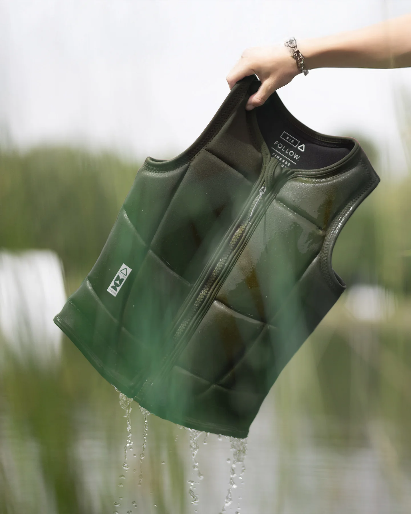 Жилет водный Ж Follow Finesse Impact Vest 26 Olive
