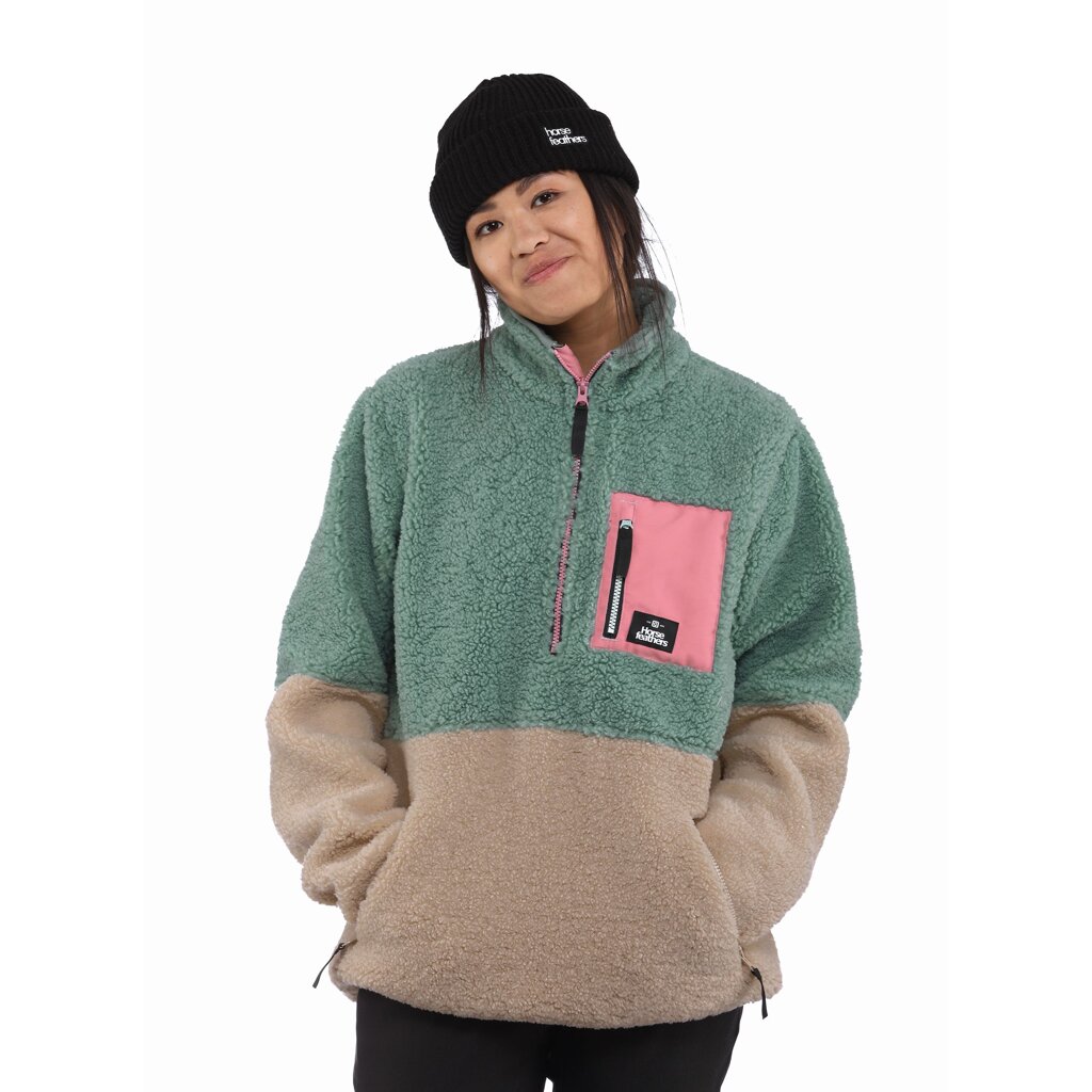 Кофта Ж Horsefeathers Elvira Fleece Sweatshirt Frosty Green