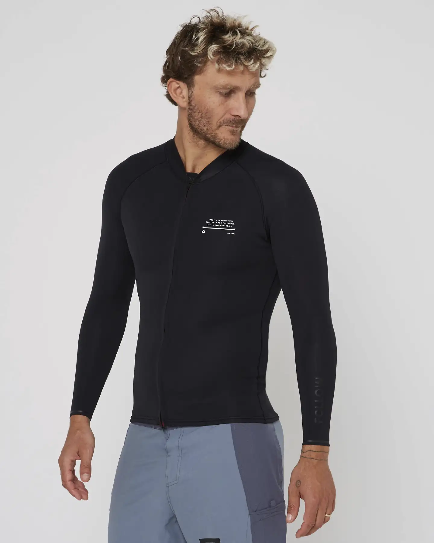 Гидрокуртка Follow FZ 1mm Wetty Top 26 Black