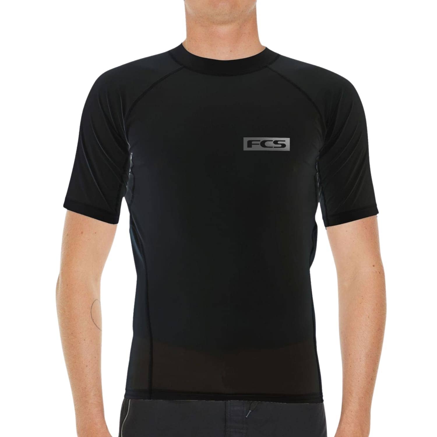 Лайкра FCS Essential SS Rash Vest Black