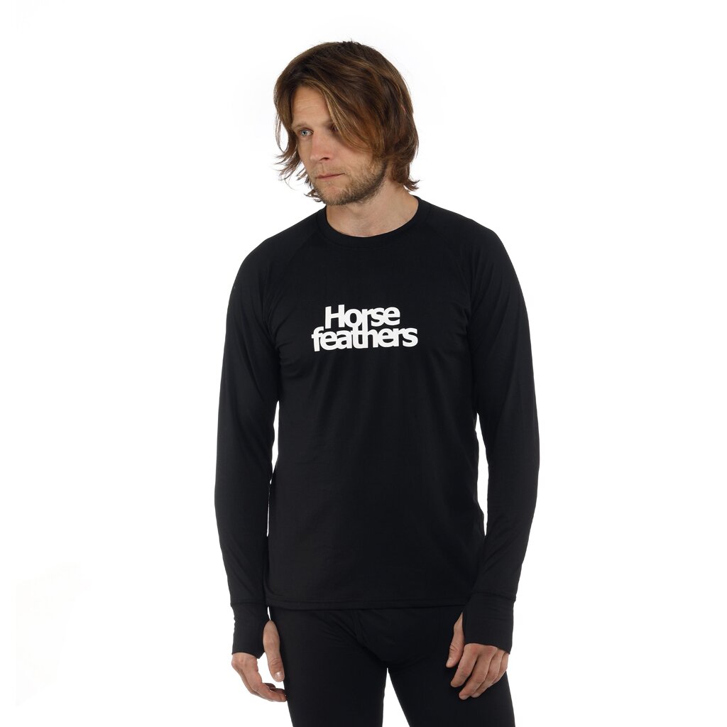 Термокофта Horsefeathers Riley Tech Tee Black