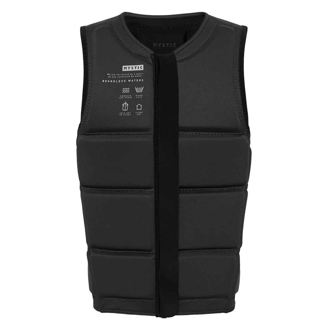 Жилет водный Mystic Brand Impact Vest Fzip Wake (WS) Black