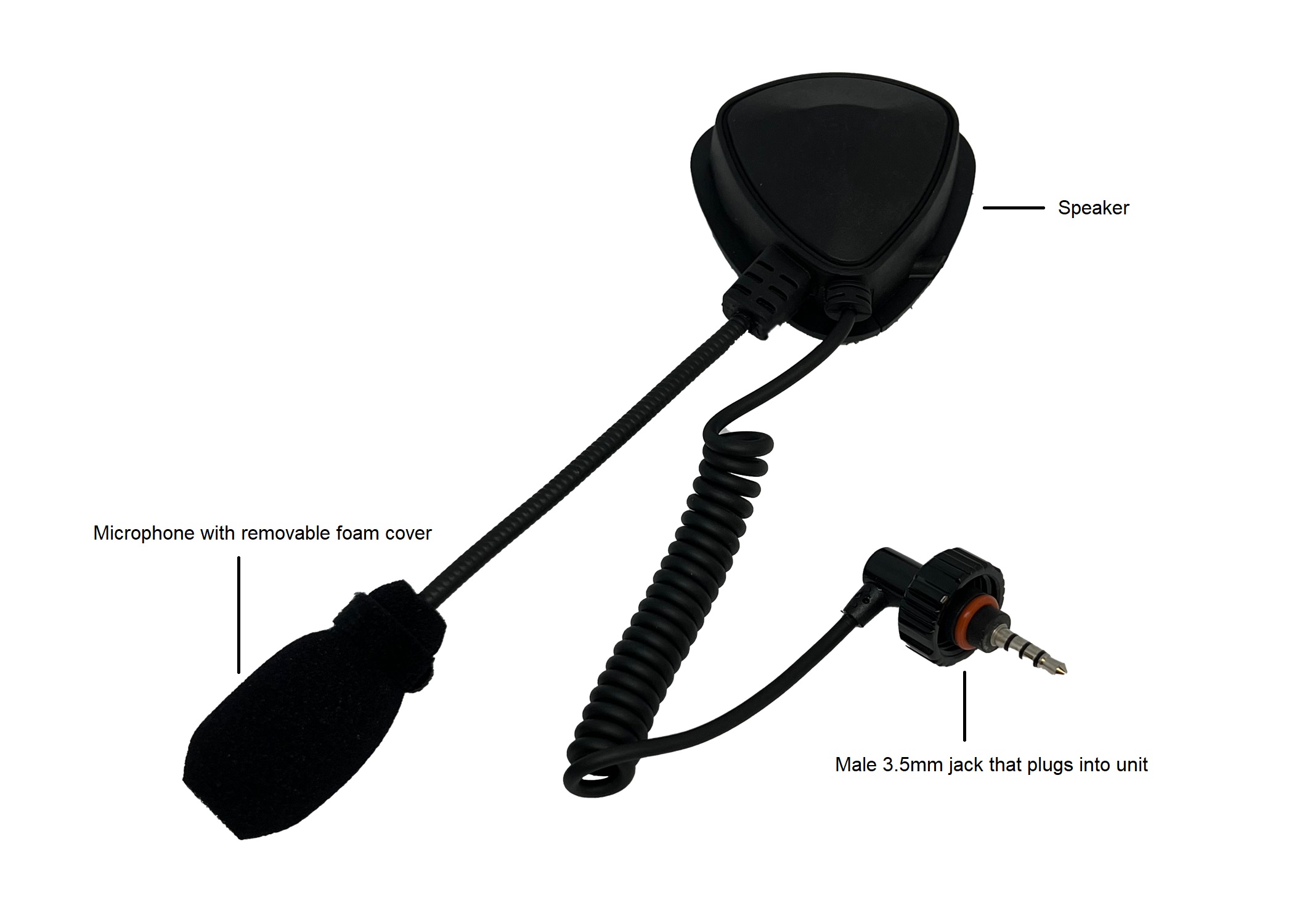 Микрофон BbTalkin Waterproof Boom Microphone with Speaker S07 Микрофон BbTalkin Waterproof Boom Microphone with Speaker S07