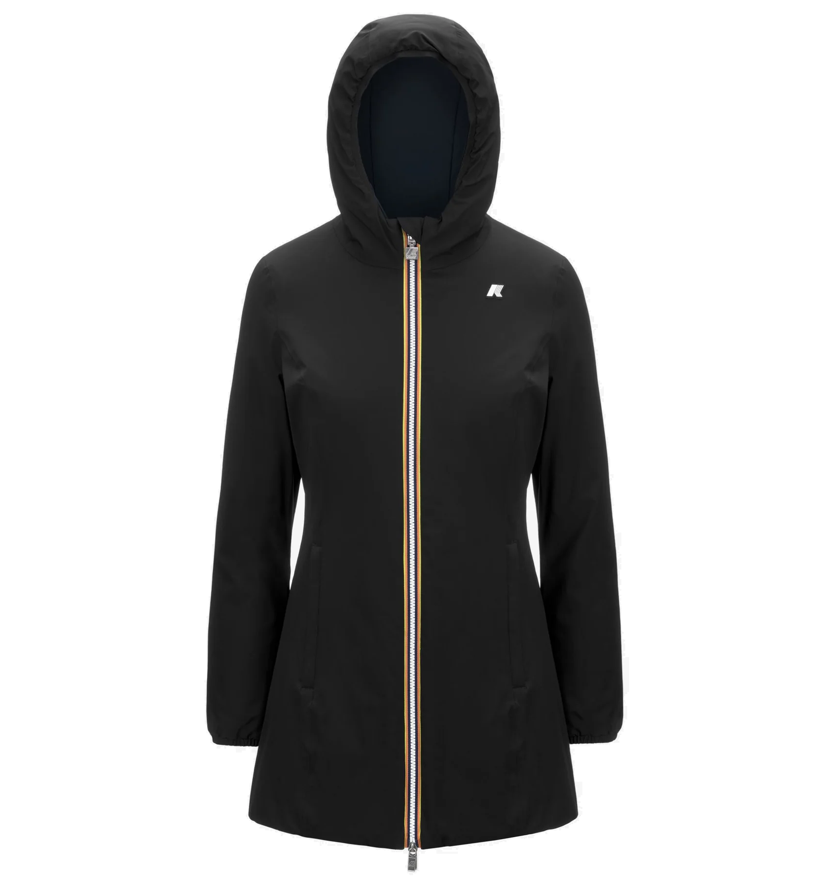 Куртка Ж K-Way Denise St Warm Double Black-Blue Depth