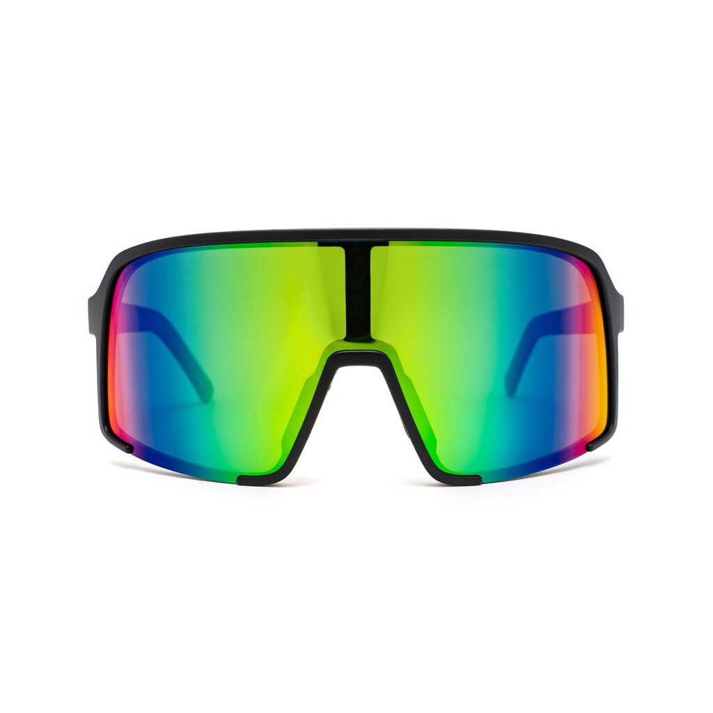 Очки Horsefeathers Magnum Matt Black/Mirror Green