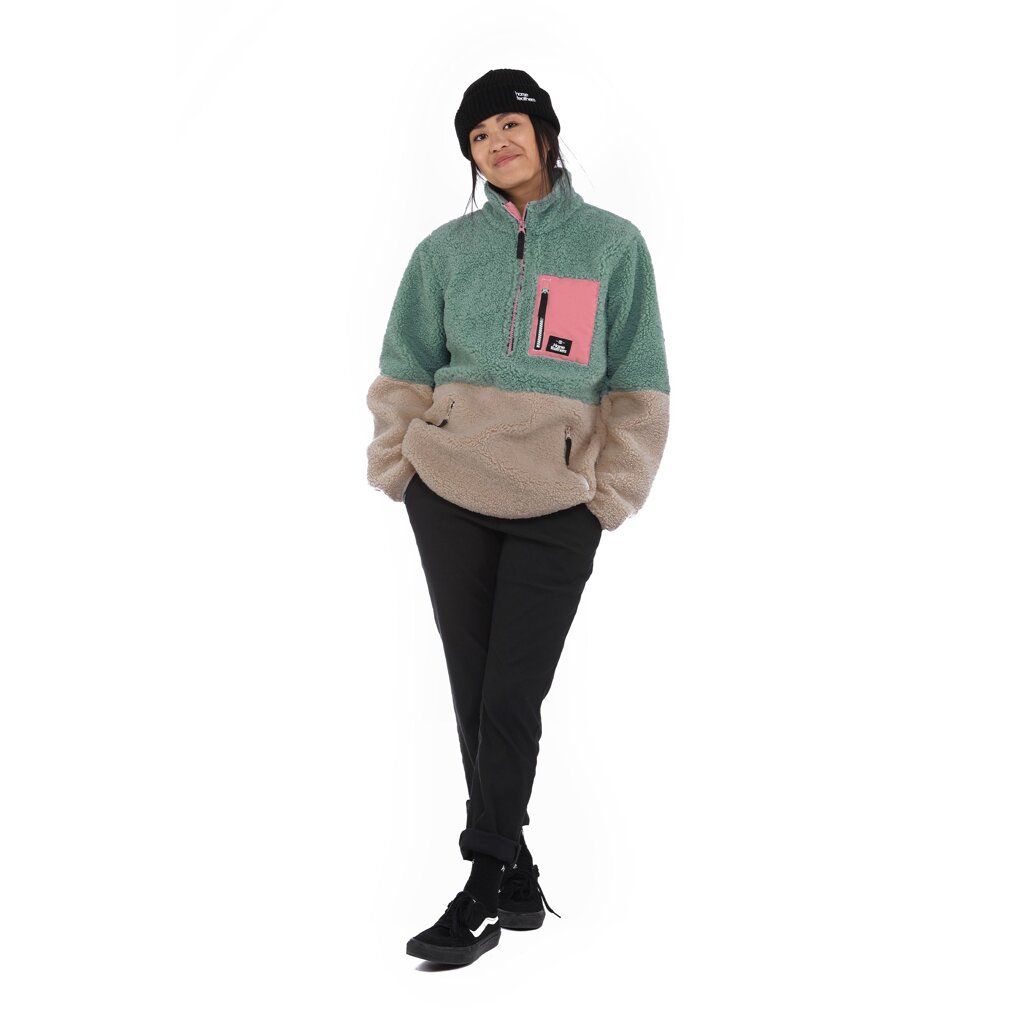 Кофта Ж Horsefeathers Elvira Fleece Sweatshirt Frosty Green