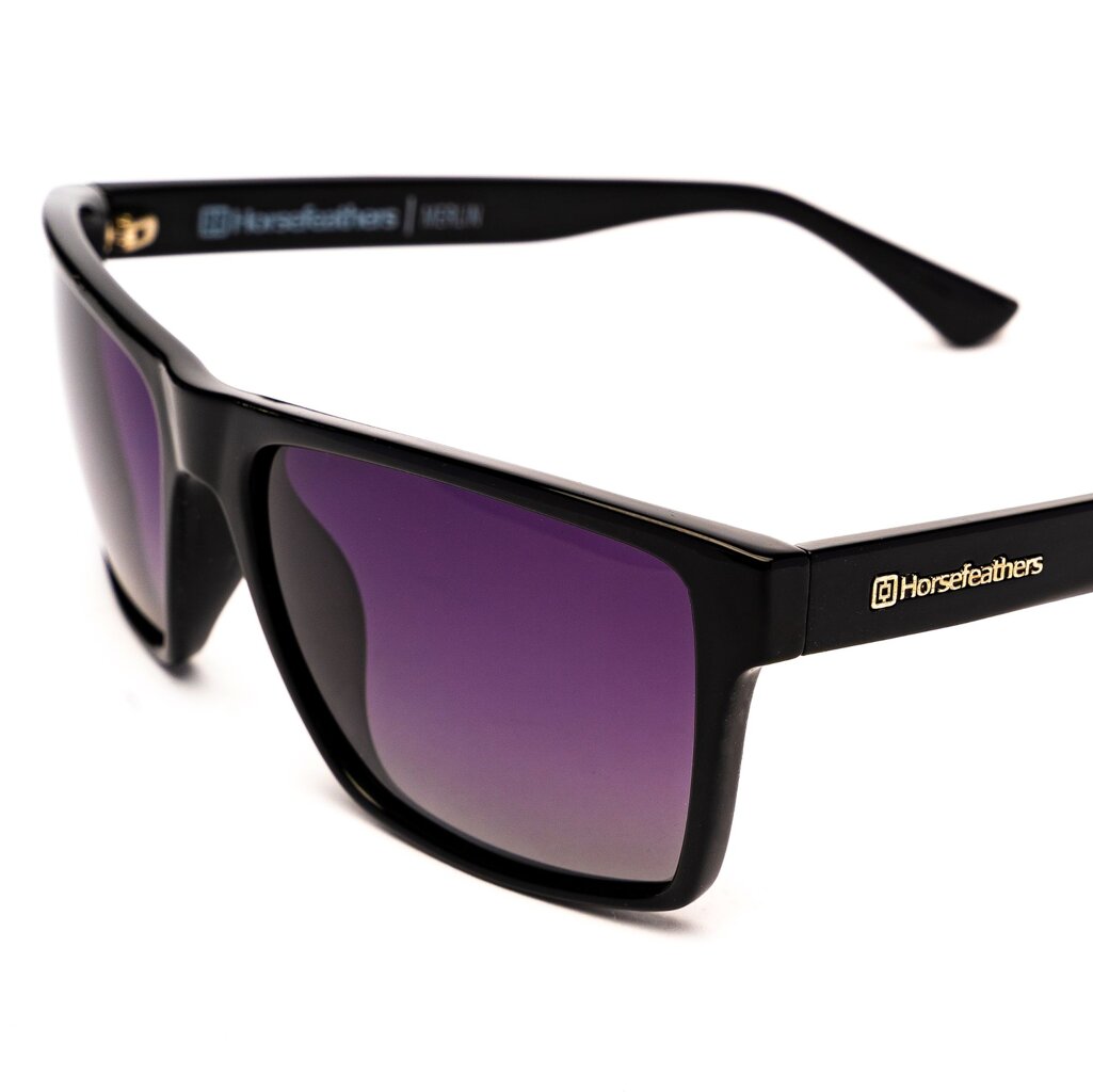 Очки Horsefeathers Merlin Gloss Black/Gray Fade Out
