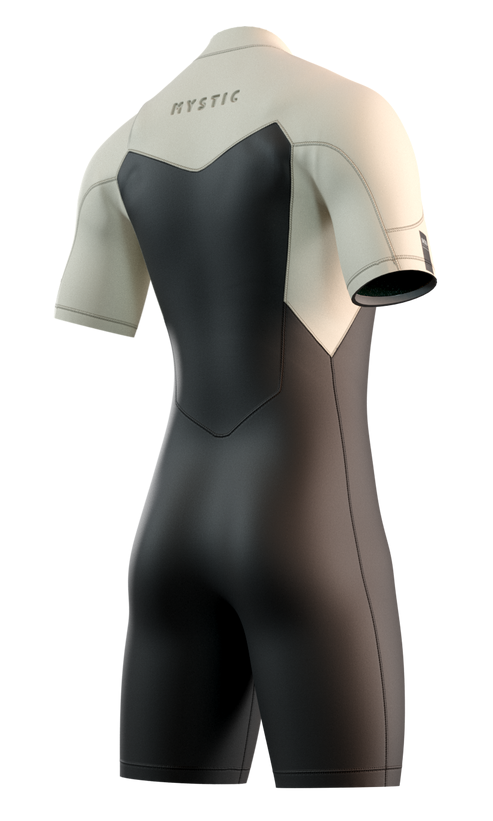 Гидрокостюм М Mystic Motion Shorty 3/2mm Fzip (WS) Black Sand