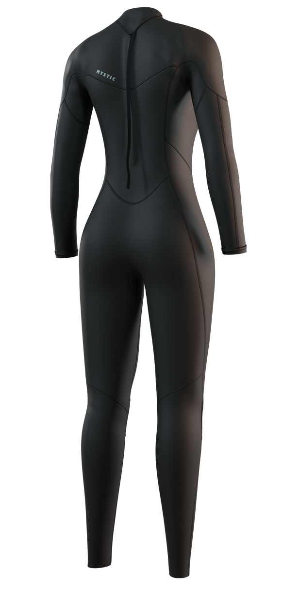 Гидрокостюм Ж Mystic Brand Fullsuit 3/2mm Bzip Flatlock Black