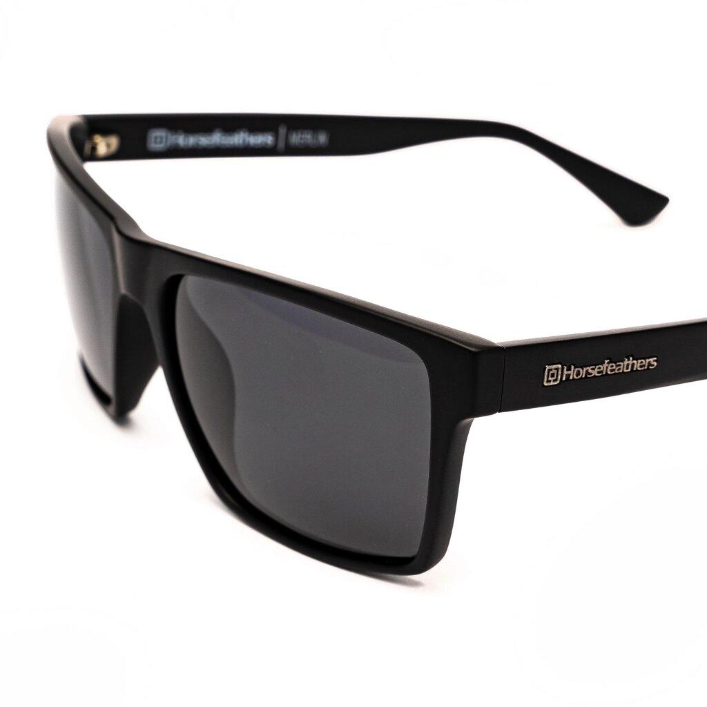 Очки Horsefeathers Merlin Matt Black/Gray