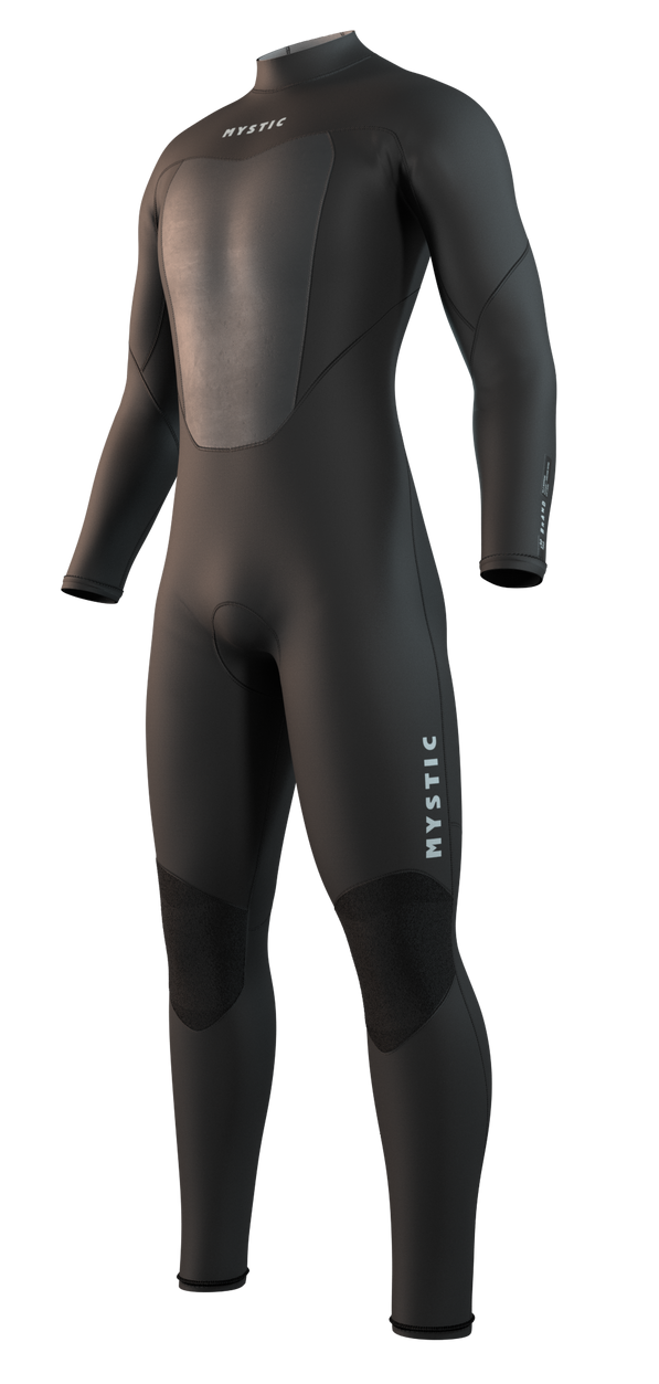 Гидрокостюм М Mystic Brand Fullsuit 3/2mm Bzip Flatlock (WS) Black