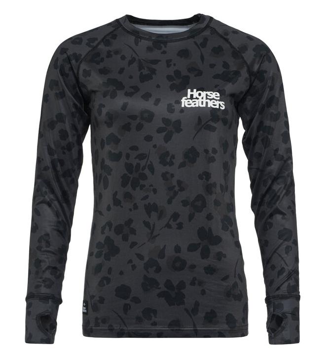 Термокофта Ж Horsefeathers Mirra Tech Tee Floral Cheetah