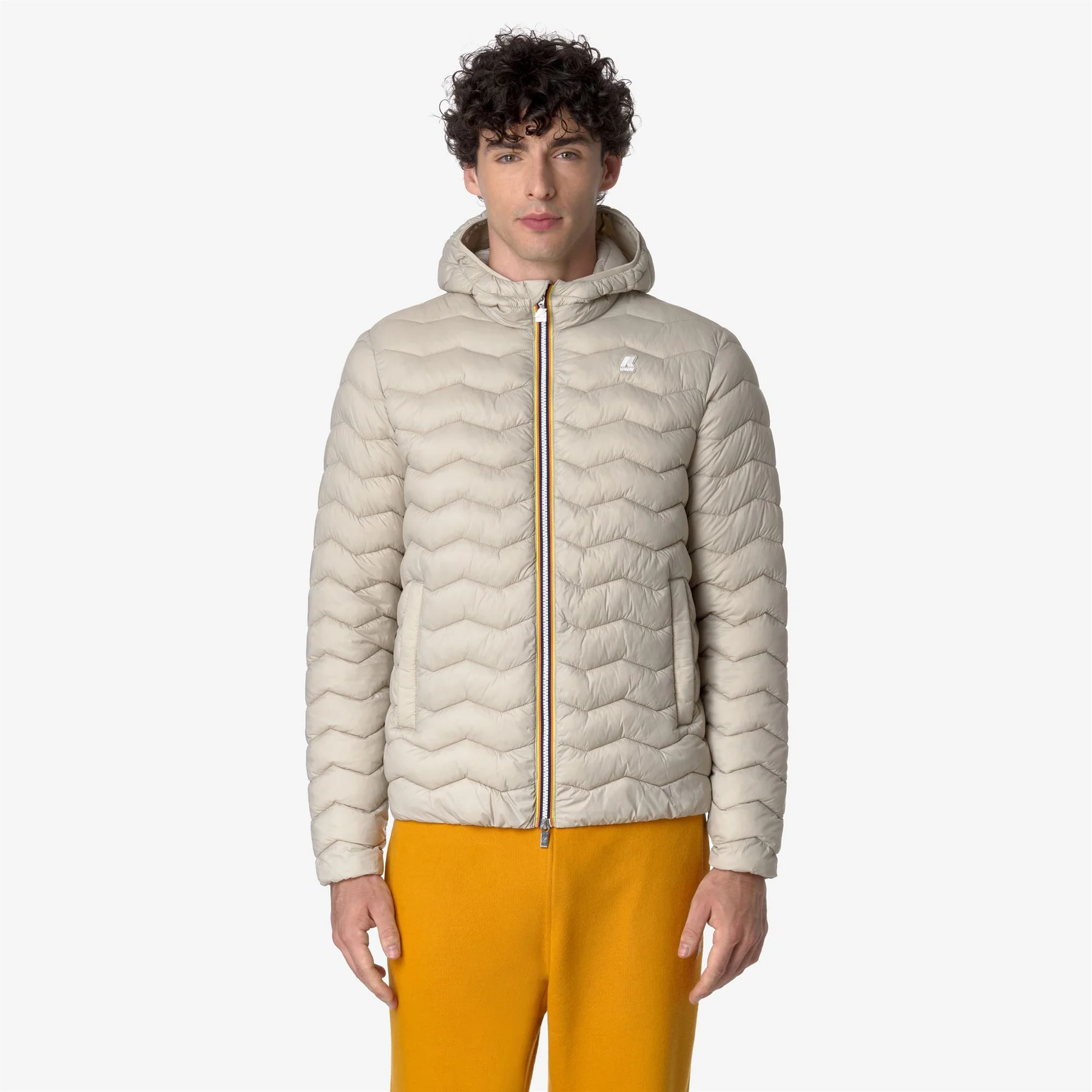 Куртка K-Way Jack Quilted Warm Beige Grey