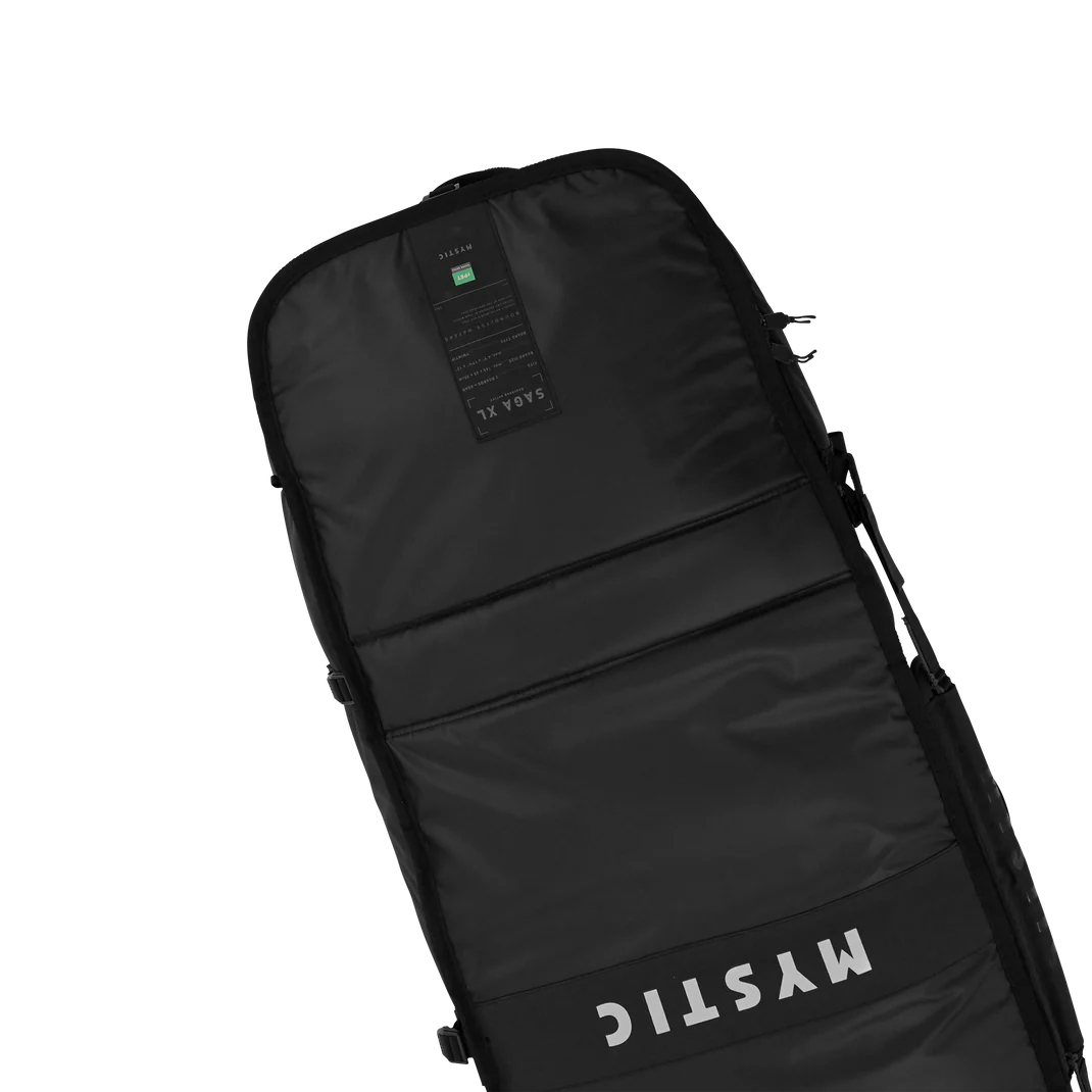 Чехол на колесах Mystic Saga XL Boardbag Black