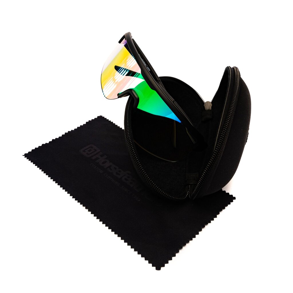 Очки Horsefeathers Scorpio Photochromic Matt Black/Mirror Red