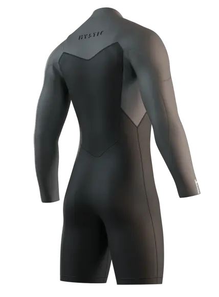 Гидрокостюм М Mystic Motion Longarm Shorty 3/2mm Fzip (WS) Black