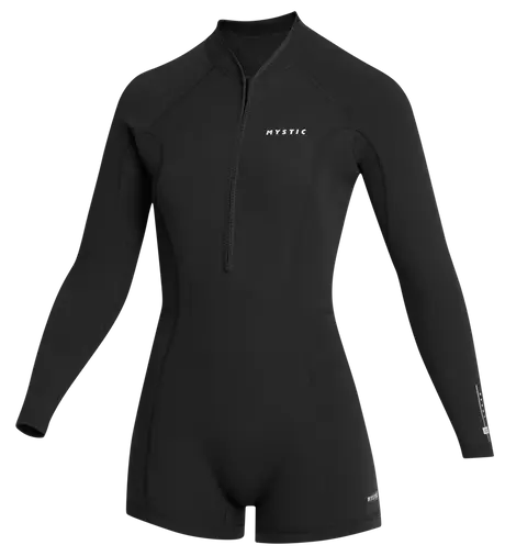 Гидрокостюм Ж Mystic Lunar Longarm Shorty 2/2mm Fzip 26 Black