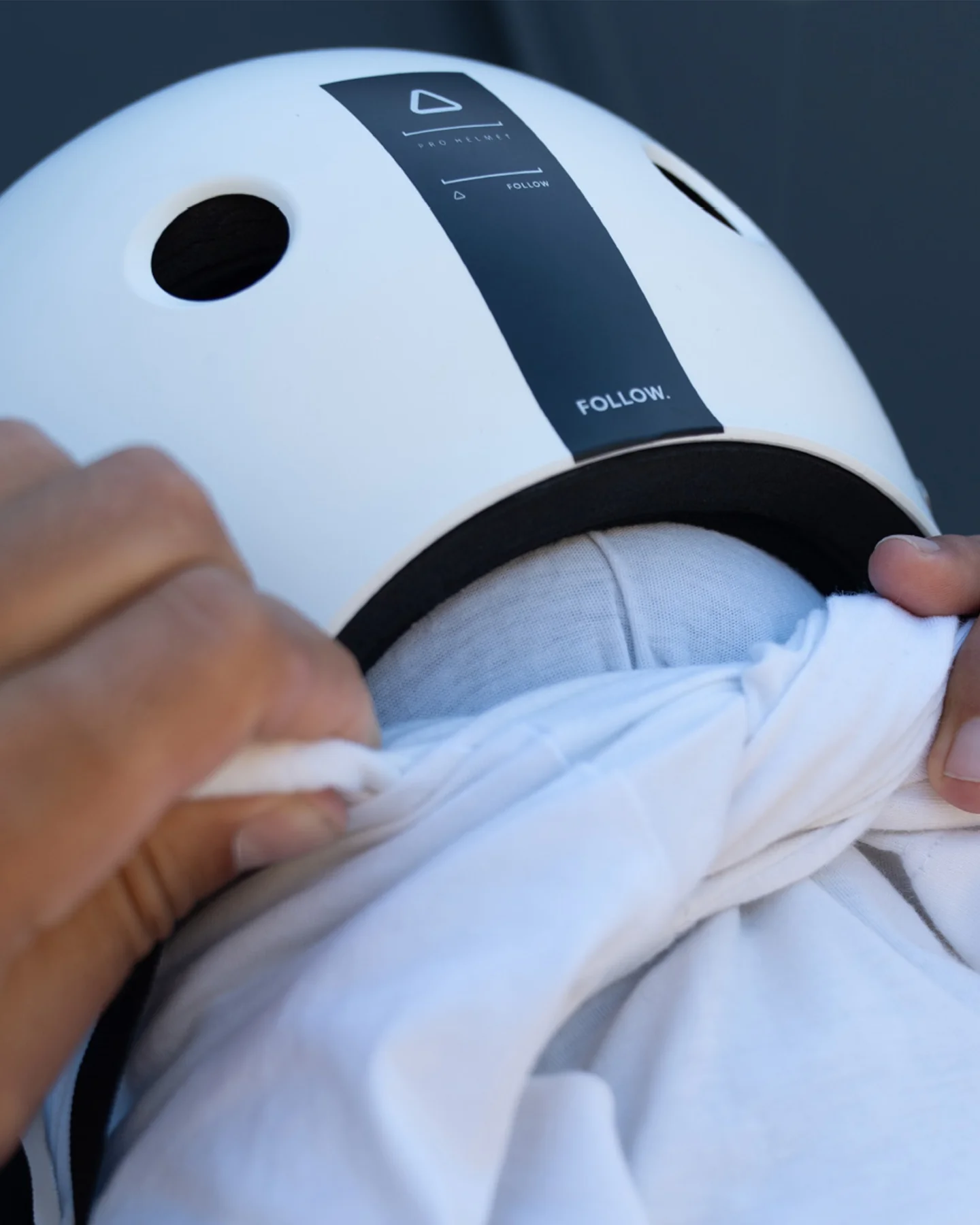 Шлем водный Follow Pro Helmet 26 White
