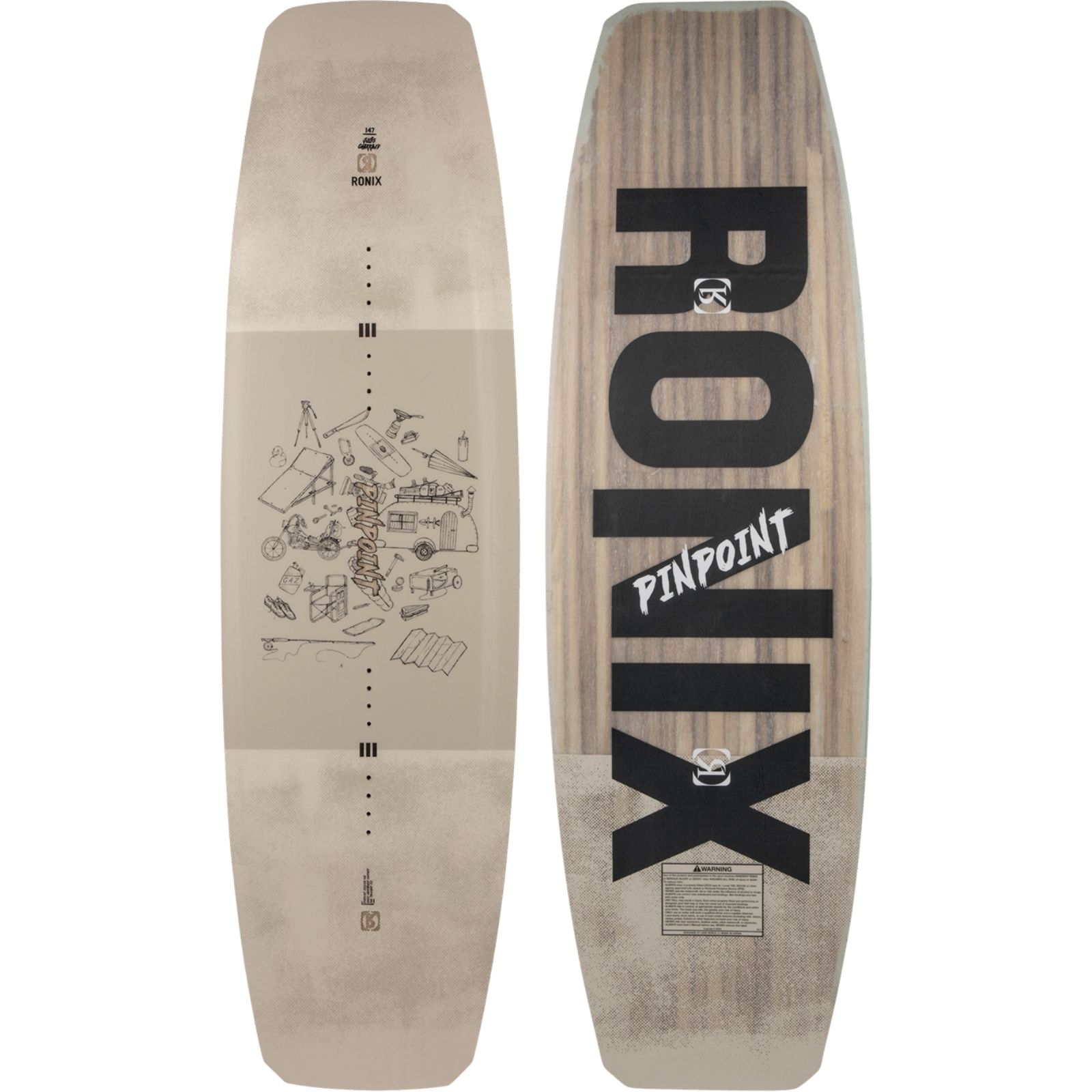 Вейкборд Ronix Pinpoint Sand / Sketchy Vitals