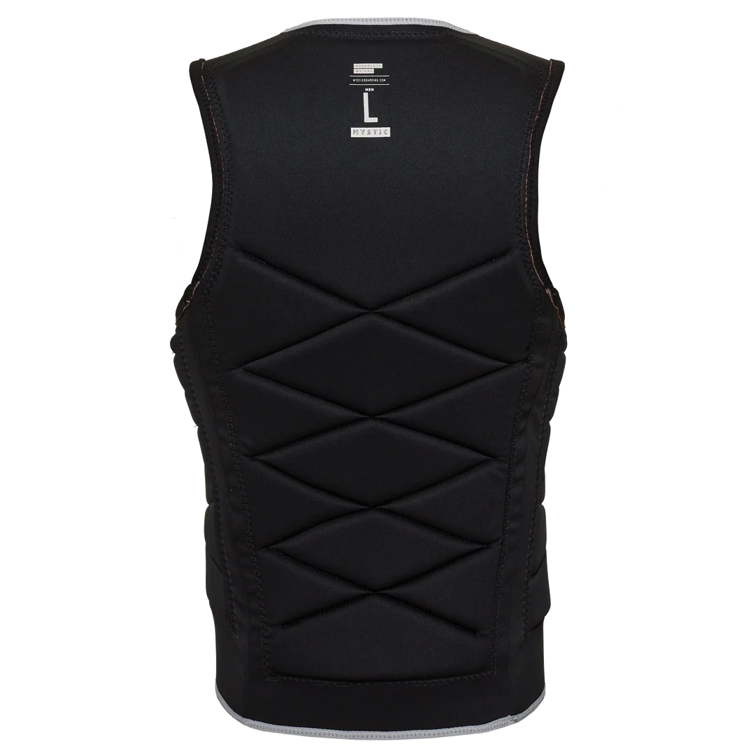 Жилет водный Mystic Outlaw Impact Vest Fzip Wake Black