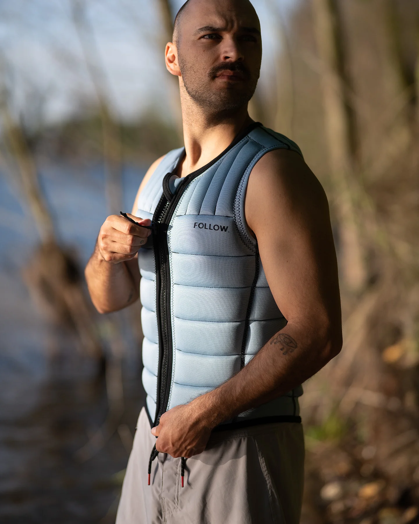 Жилет водный Follow Total Impact Vest 26 Light Blue