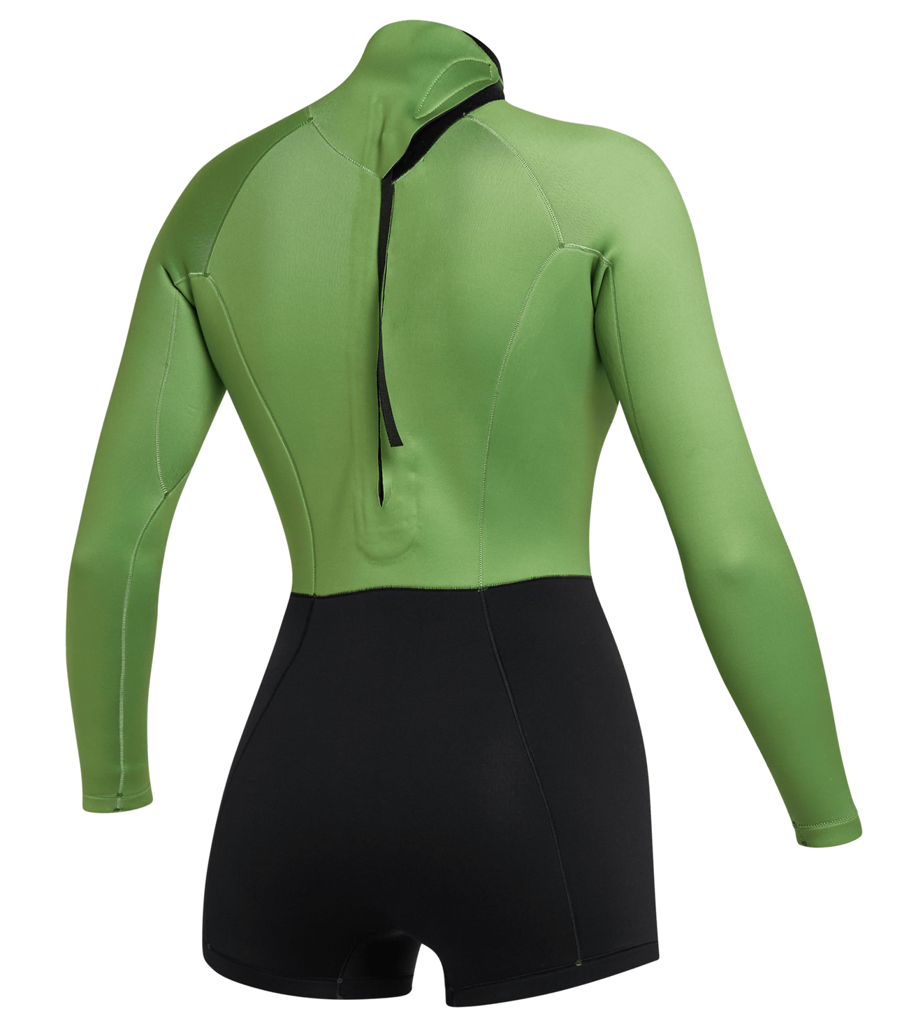 Гидрокостюм Ж Mystic Lunar Longarm Shorty 2/2mm Bzip (WS) Soft Green