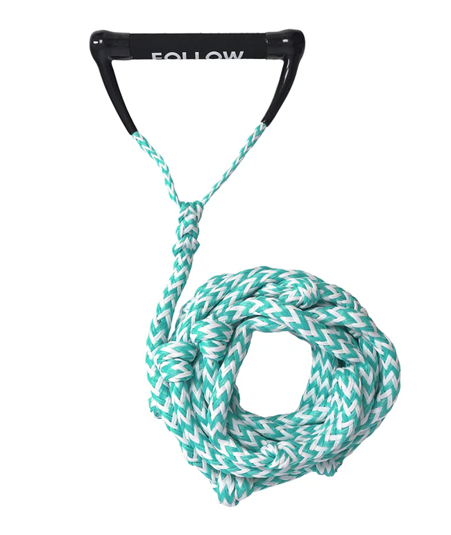 Комплект фал рукоятка Follow Surf Package 24ft Teal