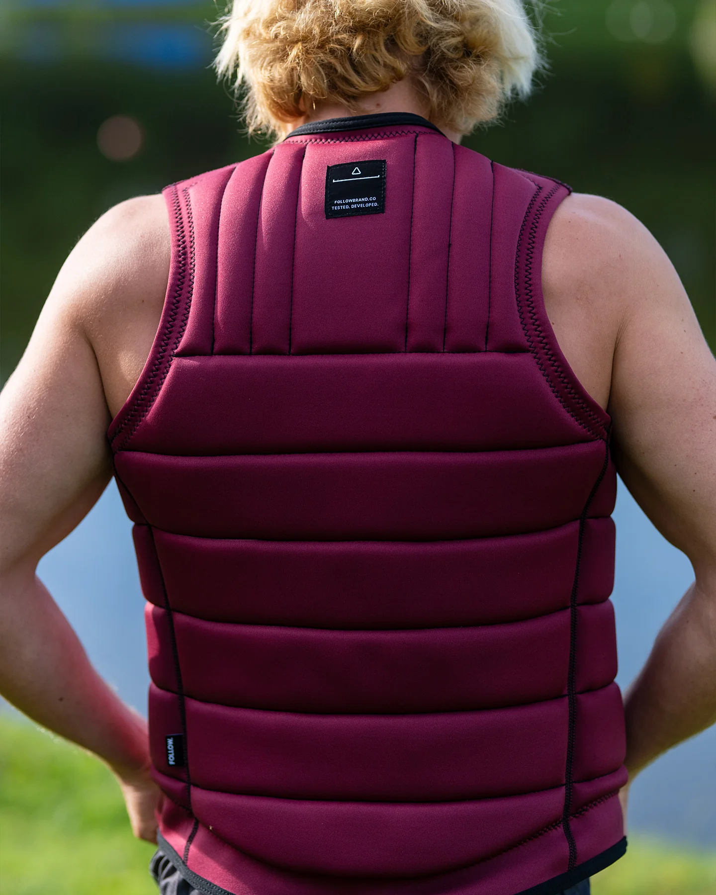 Жилет водный Follow Total Impact Vest 26 Maroon