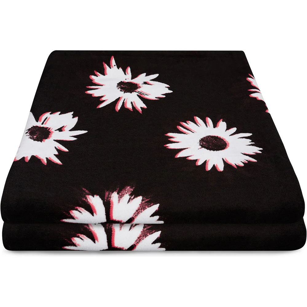 Полотенце Mystic Towel Quickdry (WS) Black/White