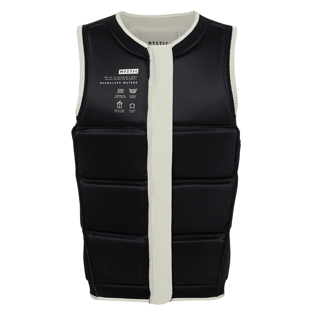 Жилет водный Mystic Star Impact Vest Fzip Wake 26 Dirty White