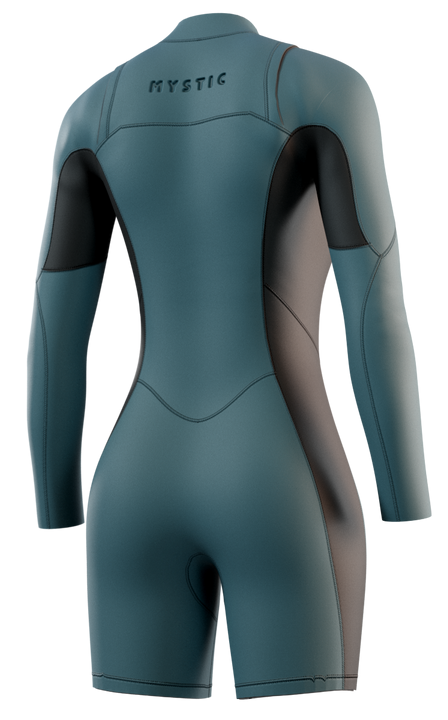 Гидрокостюм Ж Mystic Haven Longarm Shorty 3/2mm Double Fzip (WS) Teal