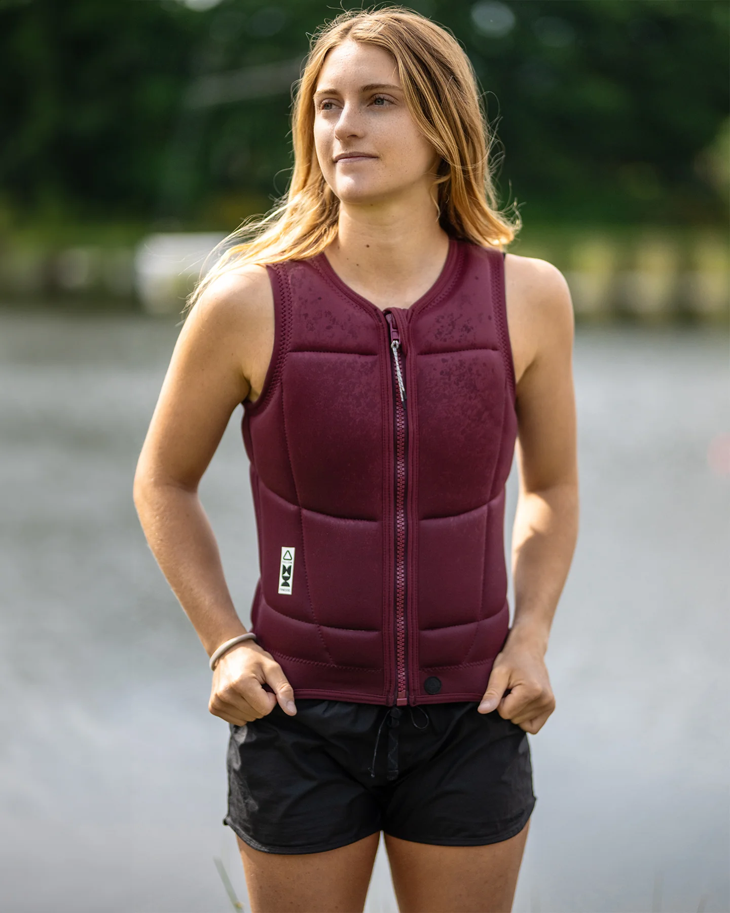 Жилет водный Ж Follow Finesse Impact Vest 26 Maroon