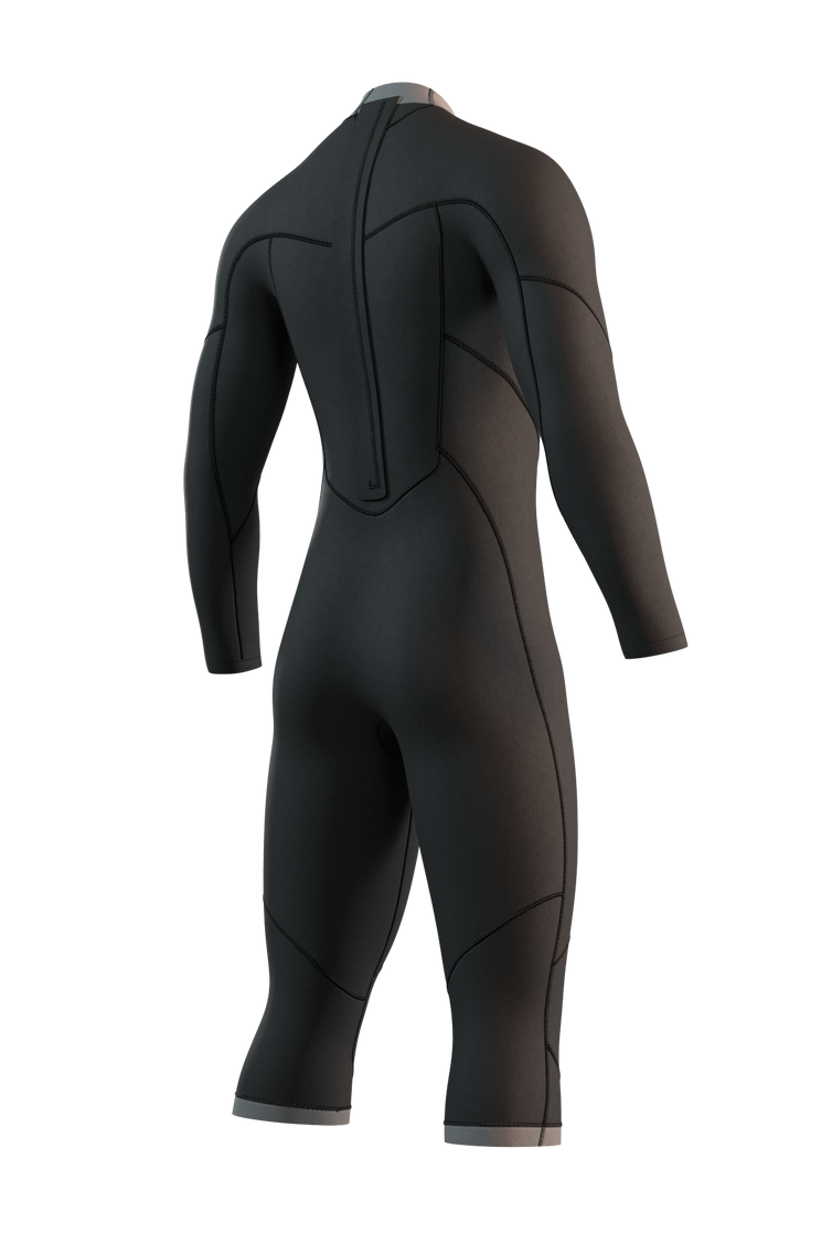 Гидрокостюм М Mystic Brand Longarm Shortleg 3/2mm Bzip Flatlock (WS) Black