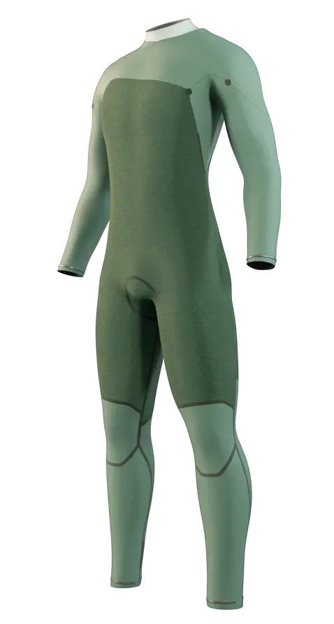 Гидрокостюм М Mystic Motion Fullsuit 3/2mm Fzip 26 Black