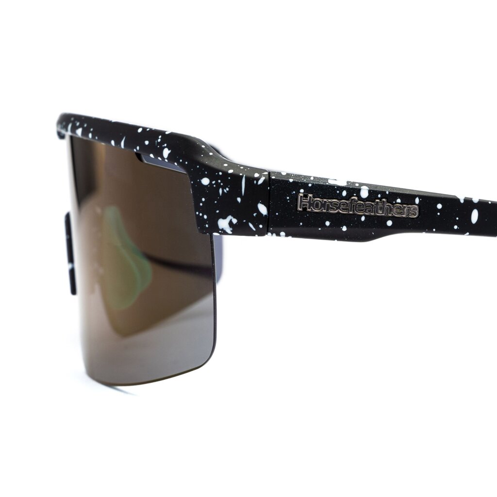 Очки Horsefeathers Scorpio Black Splash/Mirror Green