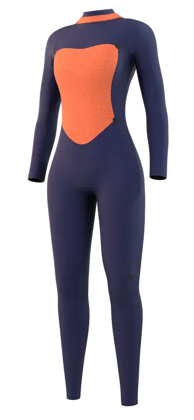 Гидрокостюм Ж Mystic Star Fullsuit 3/2mm Bzip 24 Black