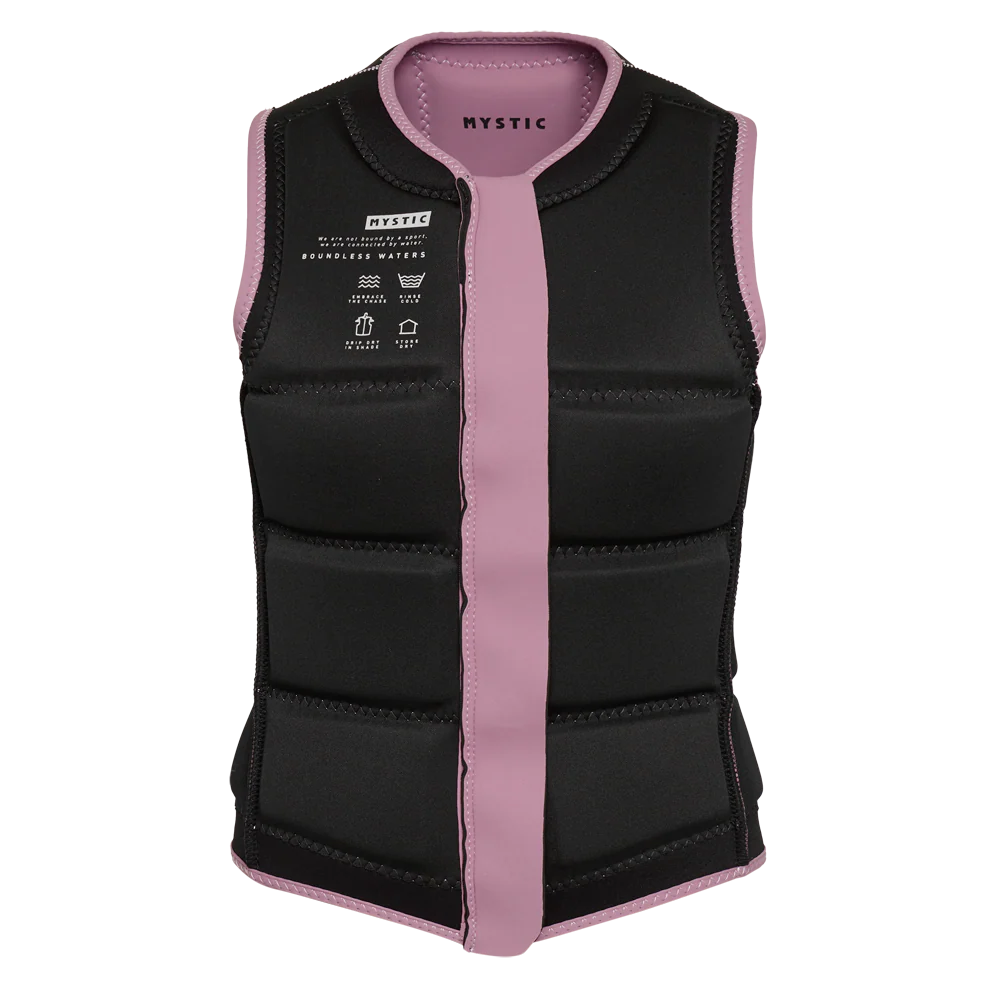 Жилет водный Ж Mystic Star Impact Vest Fzip Wake 26 Rosewood