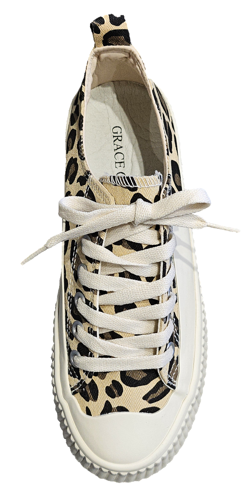 Кеды Gracegift Canvas Leopard