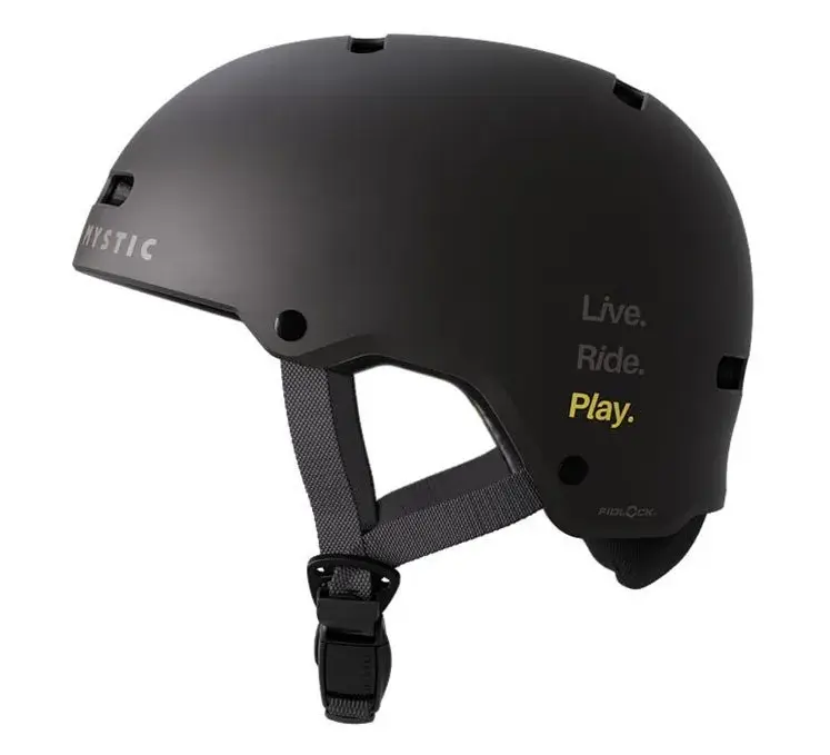 Шлем водный Mystic Vandal Pro Dirty Habits Black/Yellow