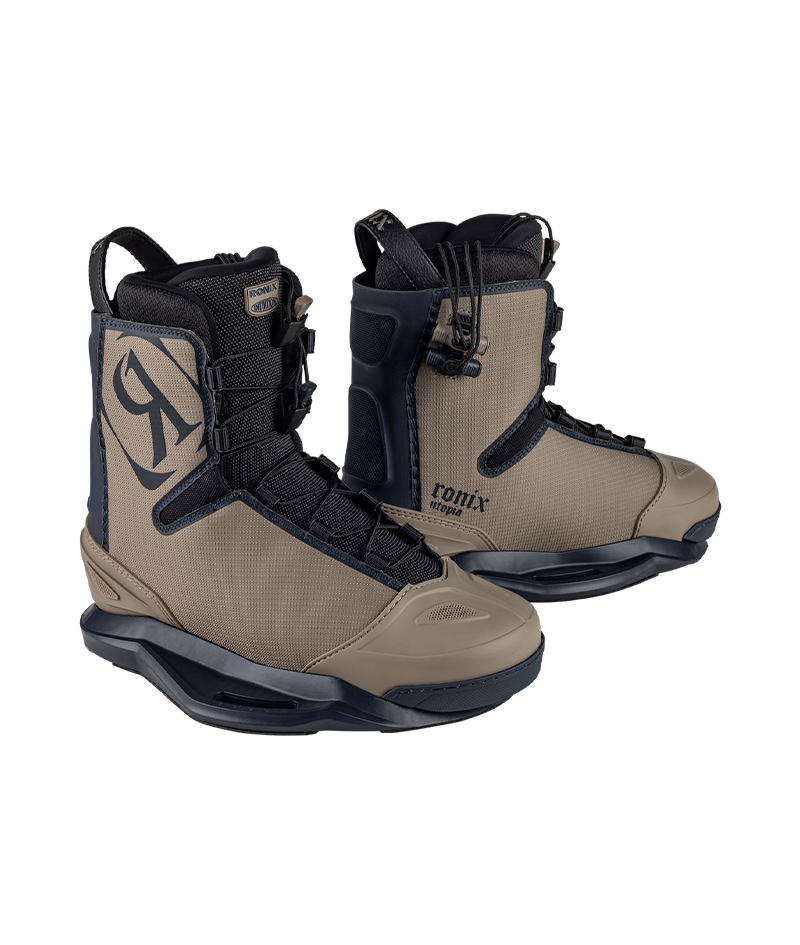Крепления для вейкборда Ronix Utopia Intuition+ 2026 Stone/Navy