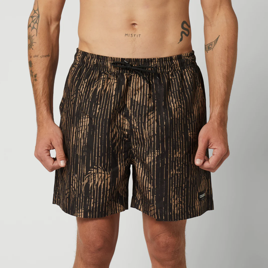 Бордшорты Mystic Artwork Swimshorts Black