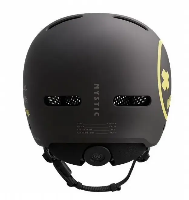 Шлем водный Mystic Vandal Pro Dirty Habits Black/Yellow