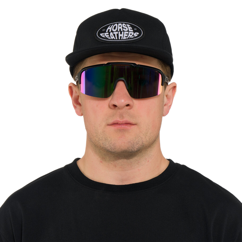 Очки Horsefeathers Recoil Matt Black/Mirror Green