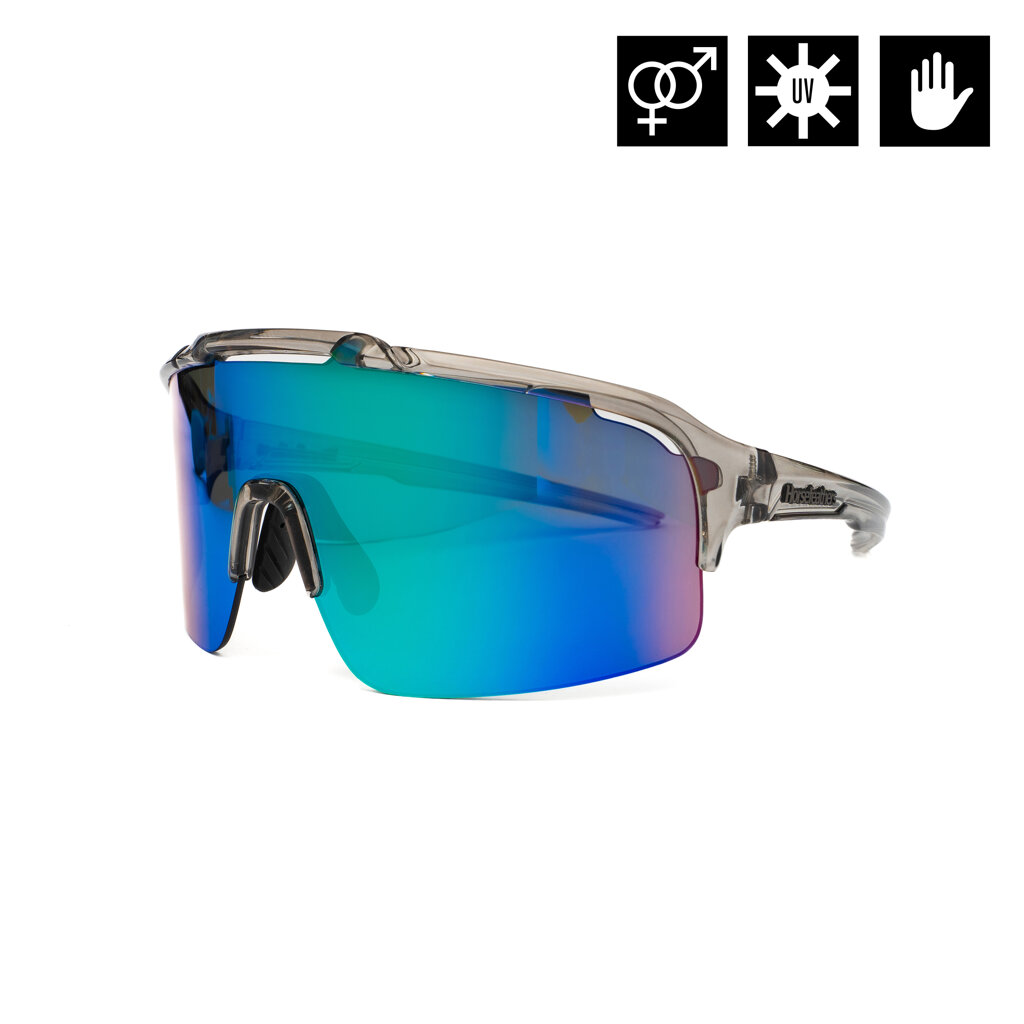 Очки Horsefeathers Recoil Transparent Gray/ Mirror Green