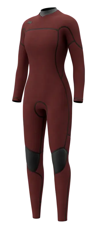 Гидрокостюм Ж Mystic Jayde Fullsuit 5/3mm Double Fzip 26 Dark Teal
