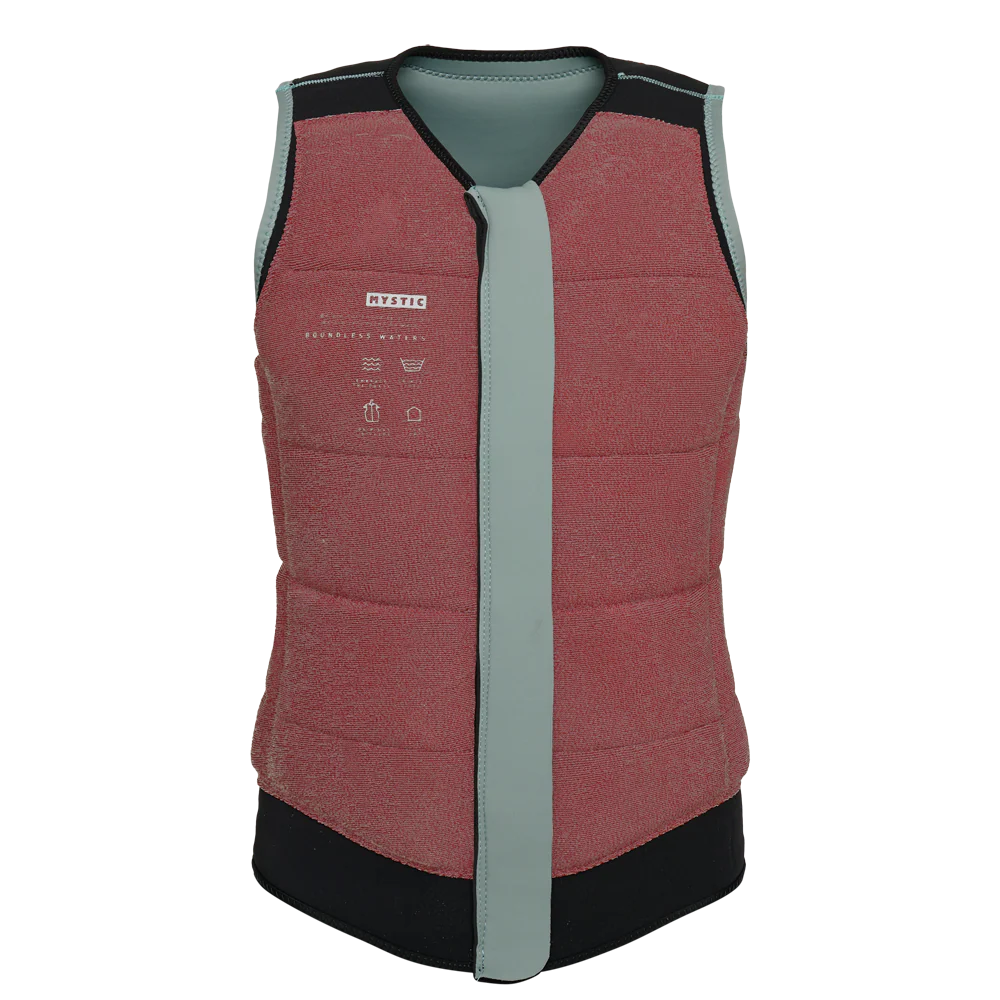 Жилет водный Ж Mystic Renegade Impact Vest Fzip Wake 26 Tidal Blue