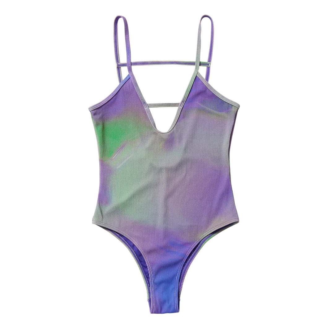 Купальник ж Mystic Inga Classic Swimsuit Purple/Green